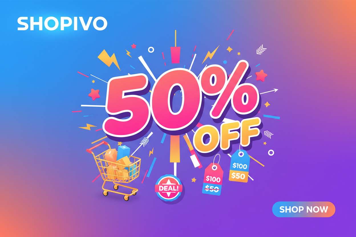 Shopivo shop 50% OFF